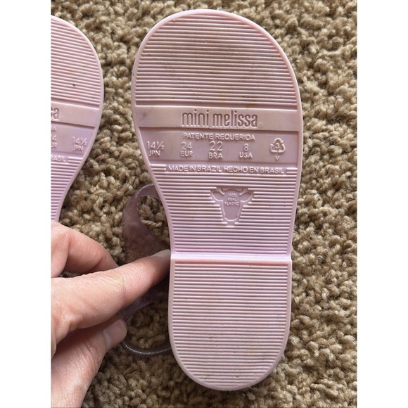 Mini Melissa Disney Mar Sandal Princess Ariel Little Mermaid Sandals Shoes 8 - Picture 16 of 16